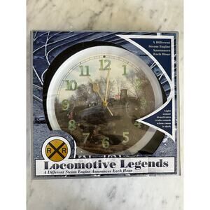 NIB Locomotive Legends Wall Clock